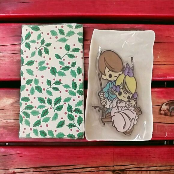 NOS Precious Moments Frig Magnet “Thee I Love” 1992 Plastic Vintage Enesco - Picture 13 of 15